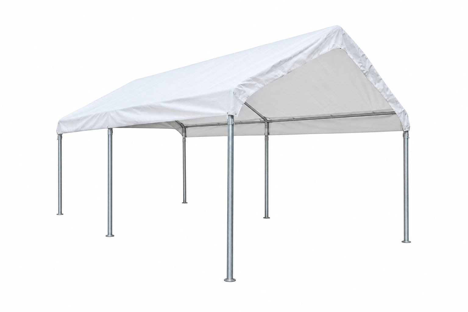 Regular Solid White Tents by AJ's Party Rentals